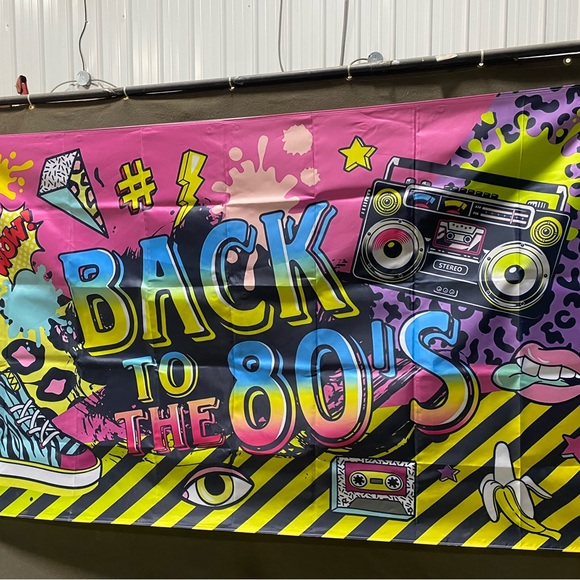 Back to the 80’s banner - Picture 2 of 3